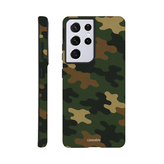 Camo Premium Case for Samsung Galaxy S21 Ultra – Army Style