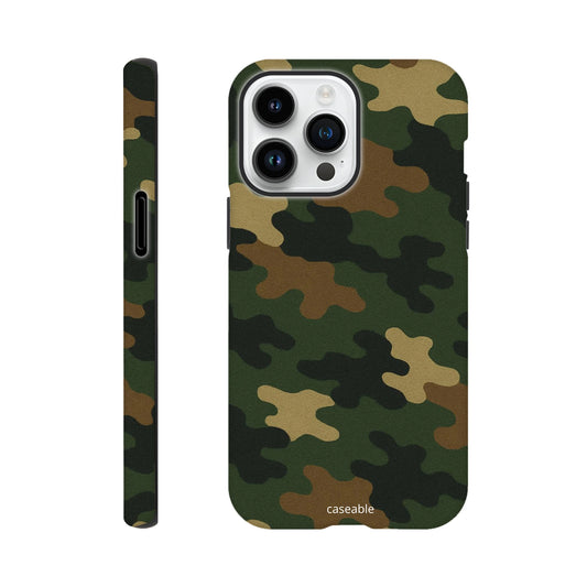 Camo Premium Case for iPhone 14 Pro Max – Army Style