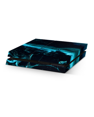 Deep Turquoise Sparkle Console Skin for Sony PlayStation 4