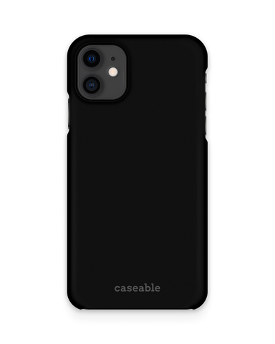 BLACK Hard Shell Phone Case Apple iPhone 11