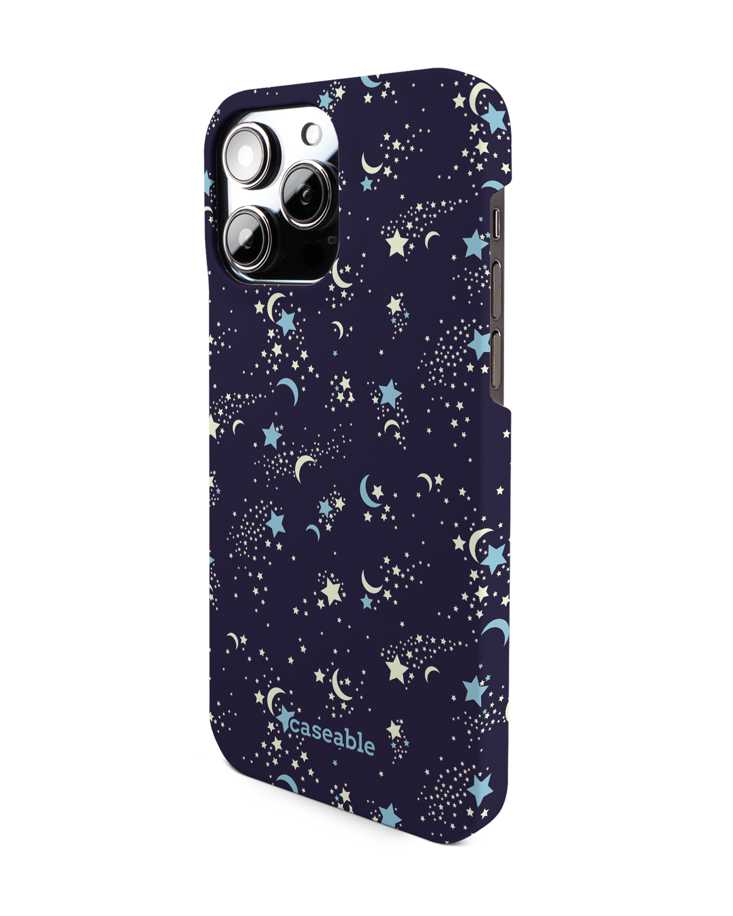 Mystical Pattern Hard Shell Phone Case for Apple iPhone 14 Pro Max: View from the right side