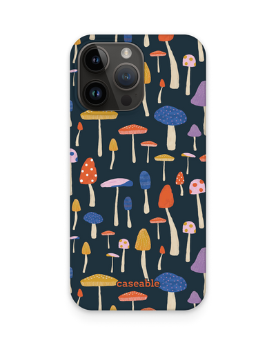Mushroom Delights Hard Shell Phone Case for Apple iPhone 15 Pro Max