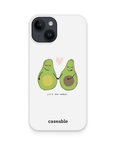 Avocado Hard Shell Phone Case for Apple iPhone 14