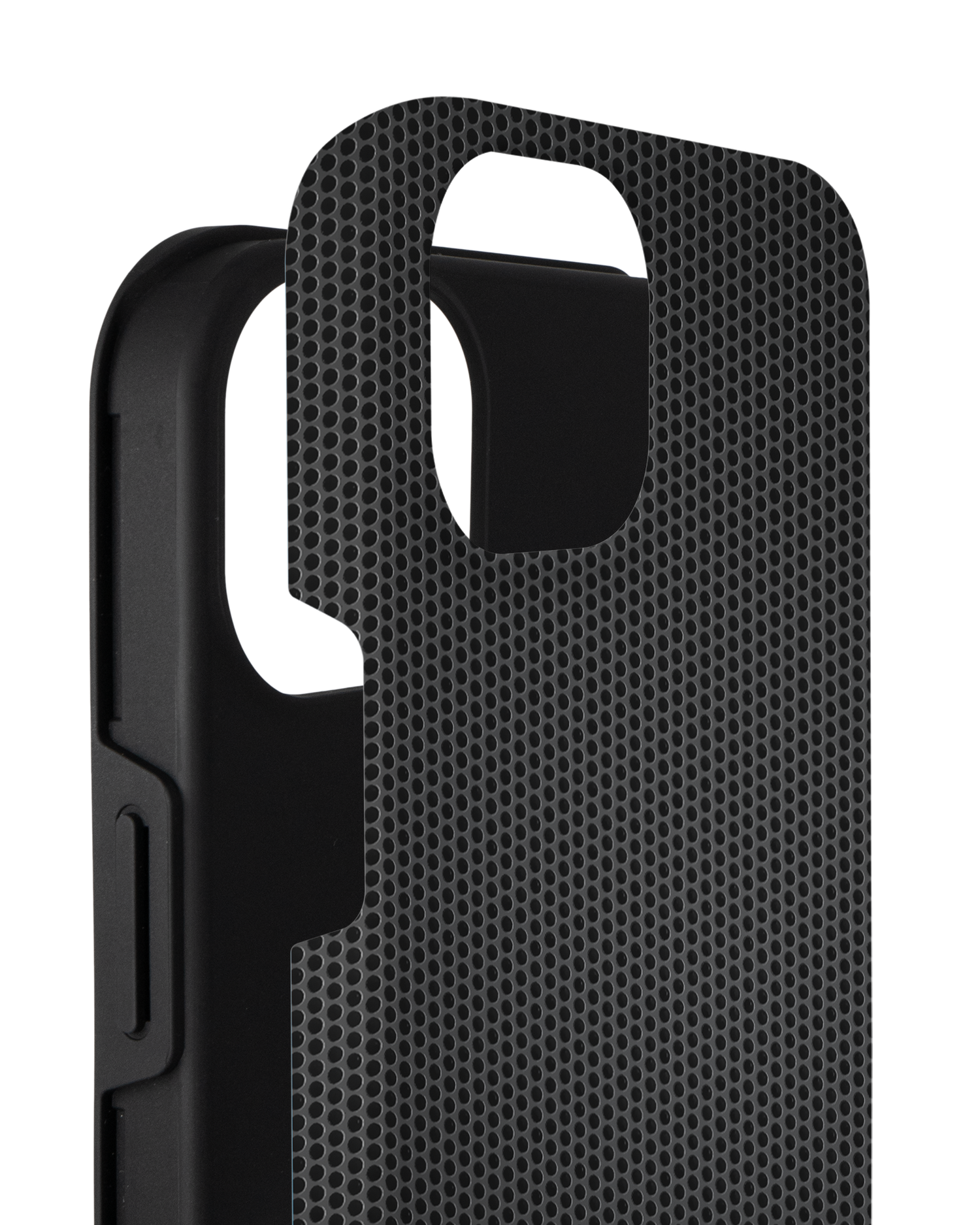 Carbon II Premium Phone Case for Apple iPhone 14 Plus consisting of 2 parts