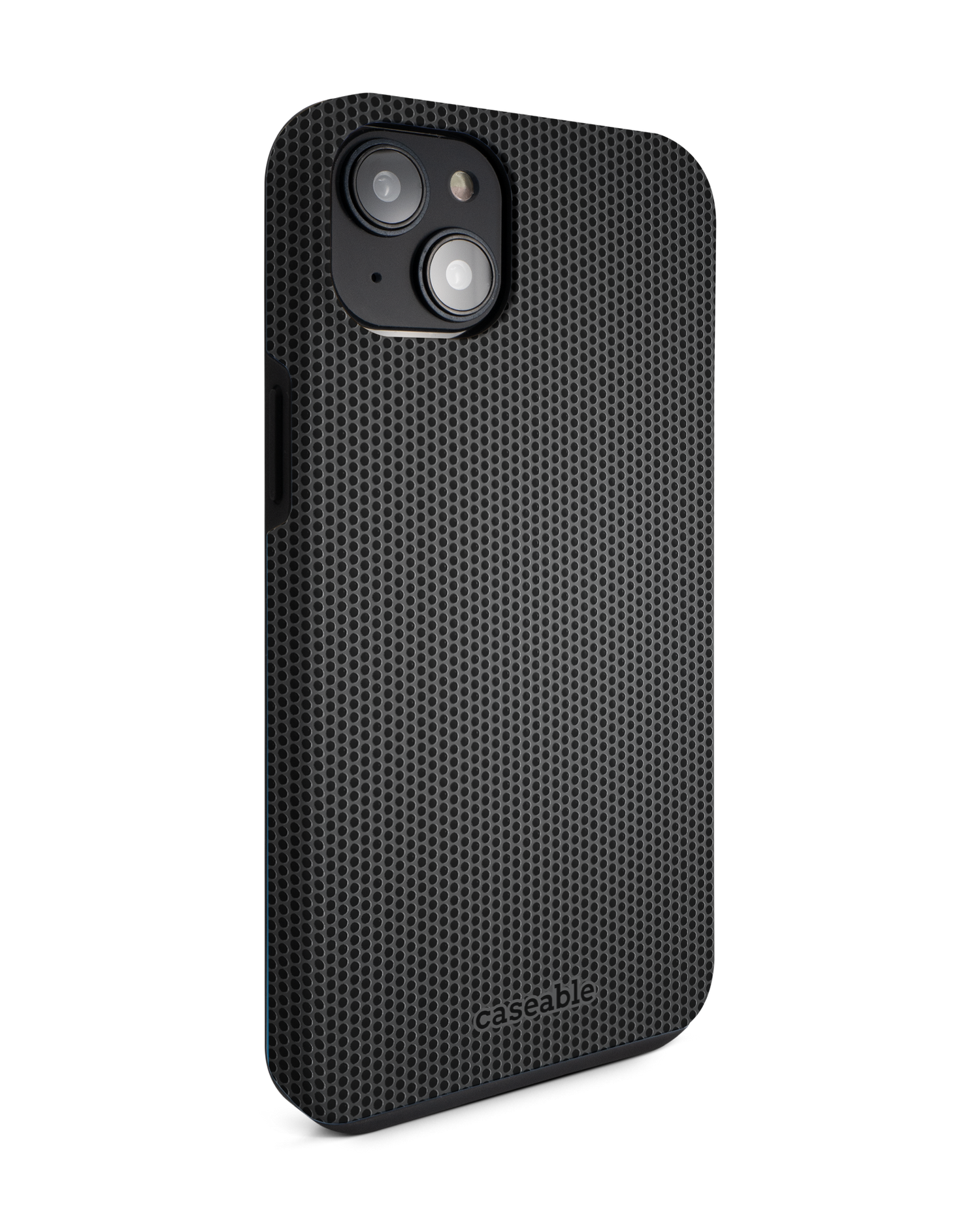 Carbon II Premium Phone Case for Apple iPhone 14 Plus: View from the left side