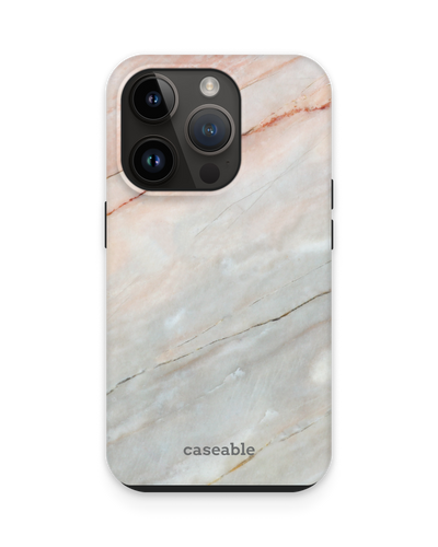 Mother of Pearl Marble Premium Phone Case for Apple iPhone 14 Pro