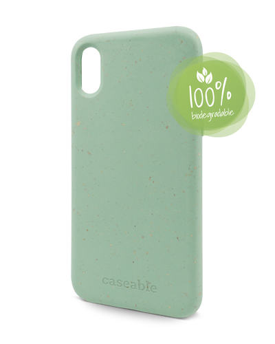 Light Green Eco-Friendly Phone Case for Apple iPhone X, Apple iPhone XS: 100% Biodegradable
