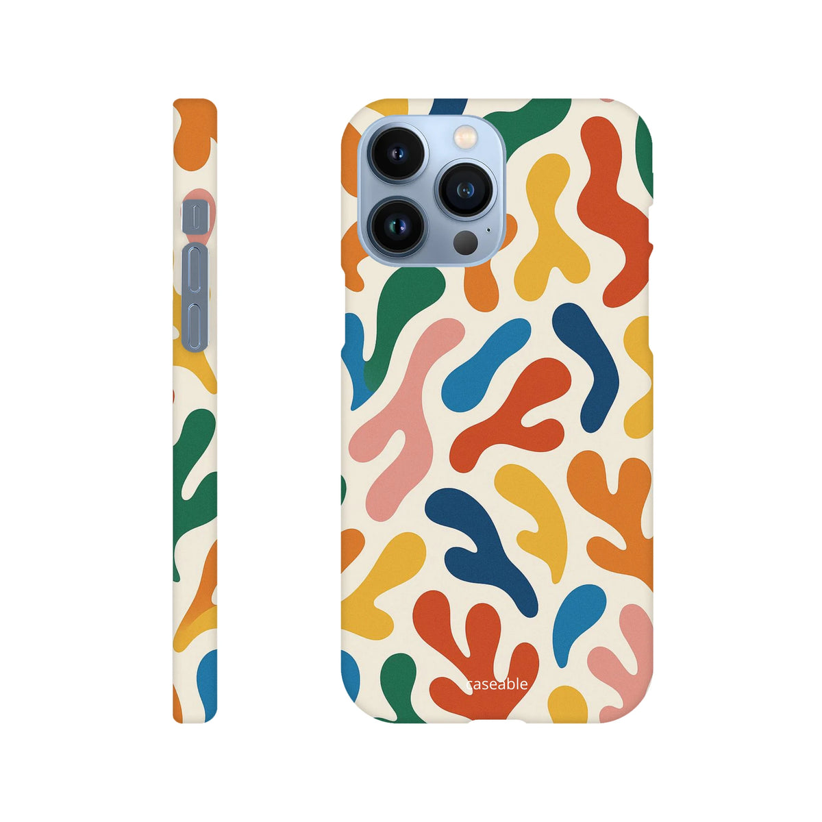 Colorful Hard Shell Case for iPhone 13 Pro Max – Splash of Color