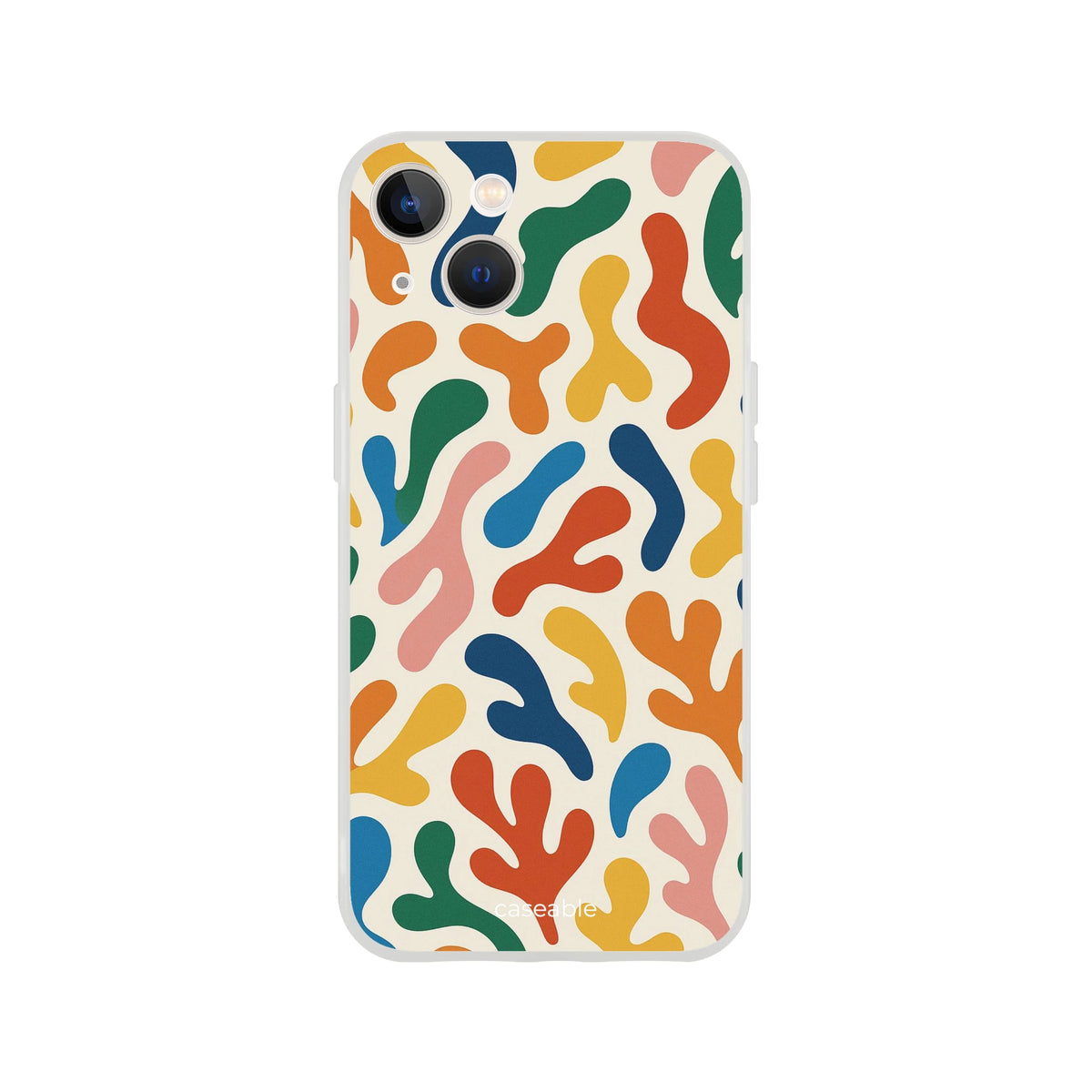 Colorful Silicone Case for iPhone 13 – Splash of Color