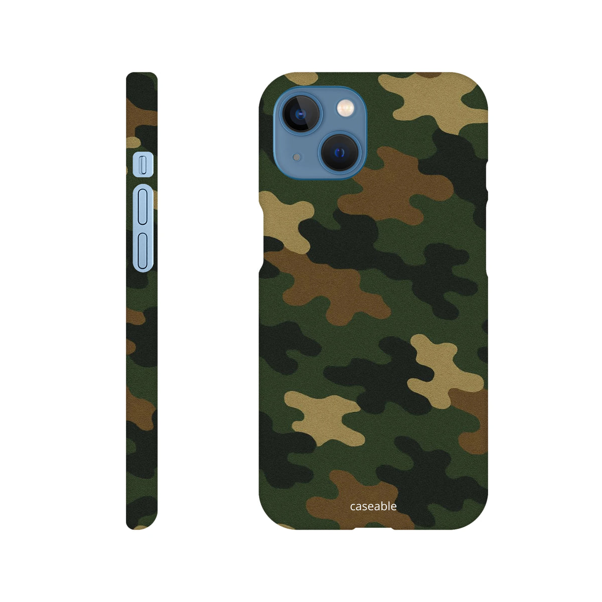 Camo Hard Shell Case for iPhone 13 – Army Style