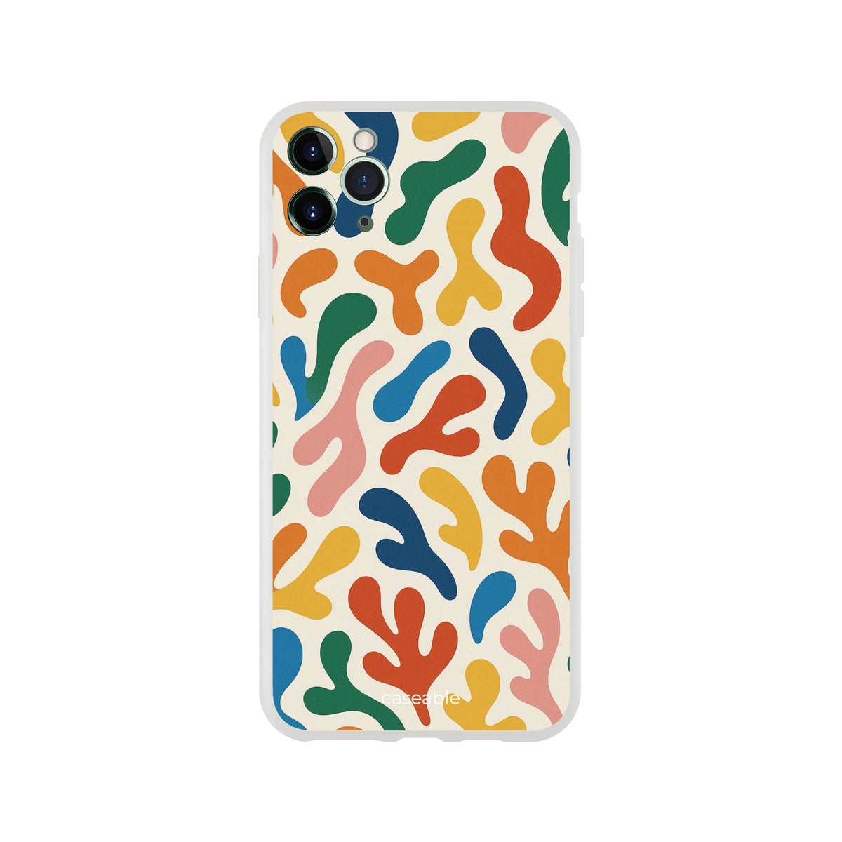 Colorful Silicone Case for iPhone 11 Pro Max – Splash of Color