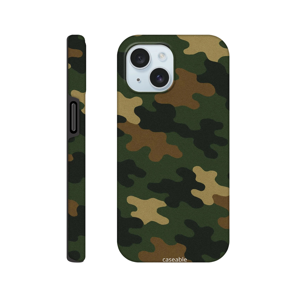Camo Premium Case for iPhone 15 – Army Style