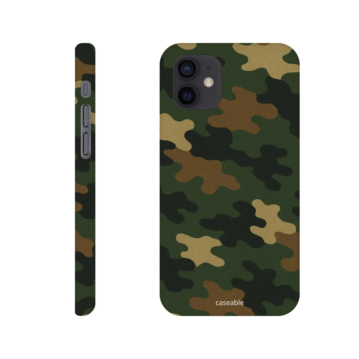 Camo Hard Shell Case for iPhone 12 mini – Army Style