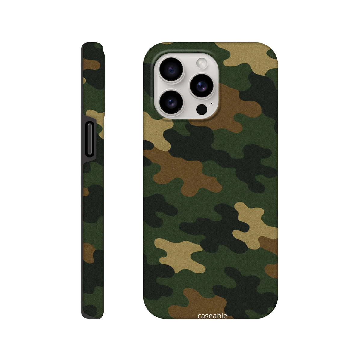 Camo Premium Case for iPhone 15 Pro Max – Army Style