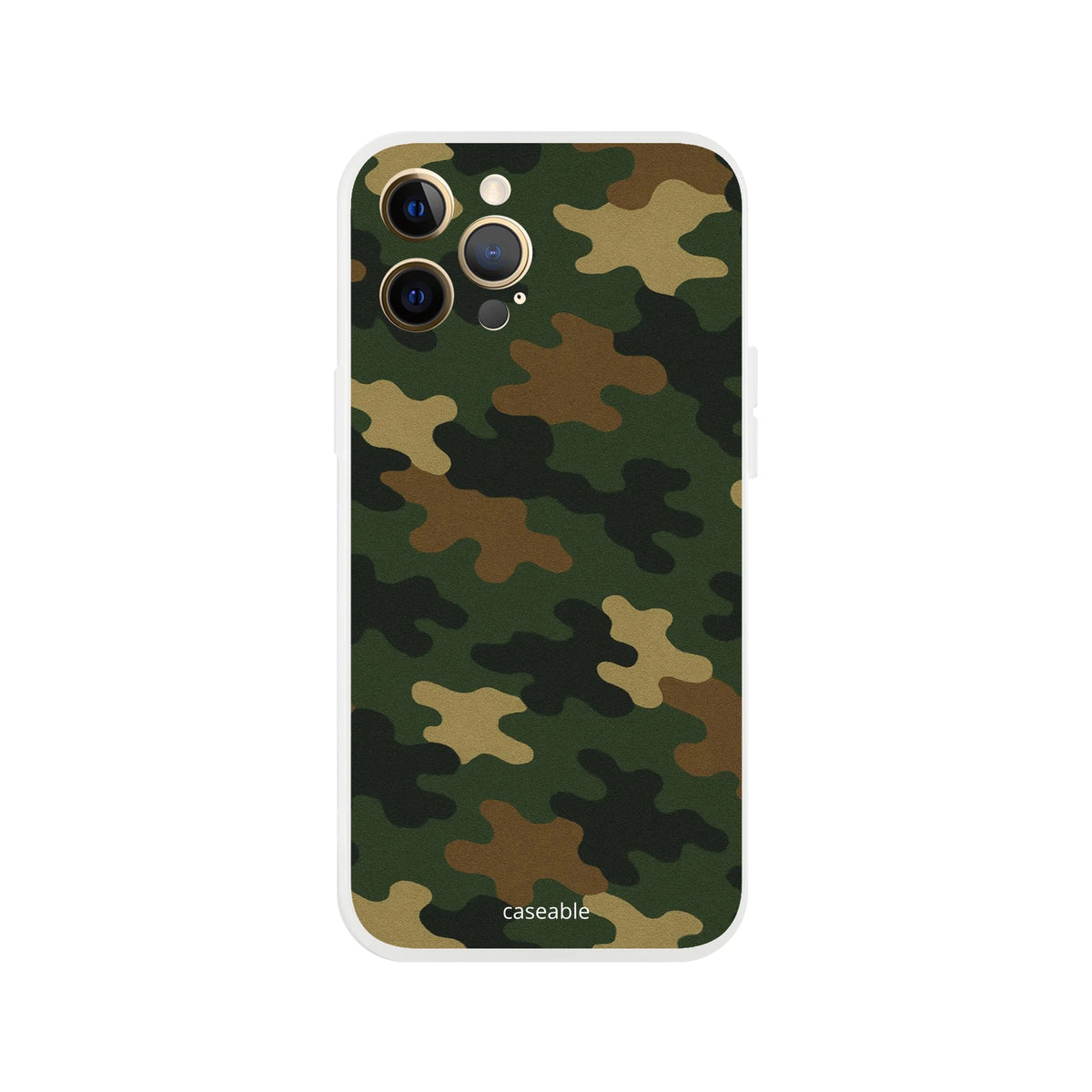 Camo Silicone Case for iPhone 12 Pro Max – Army Style