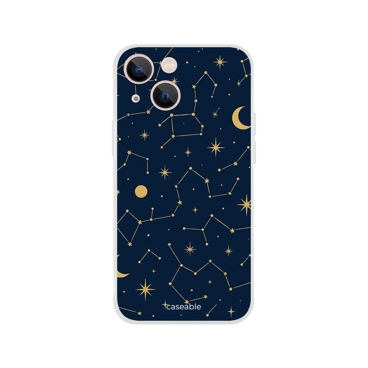 Starry Silicone Case for iPhone 13 mini – Under the Stars