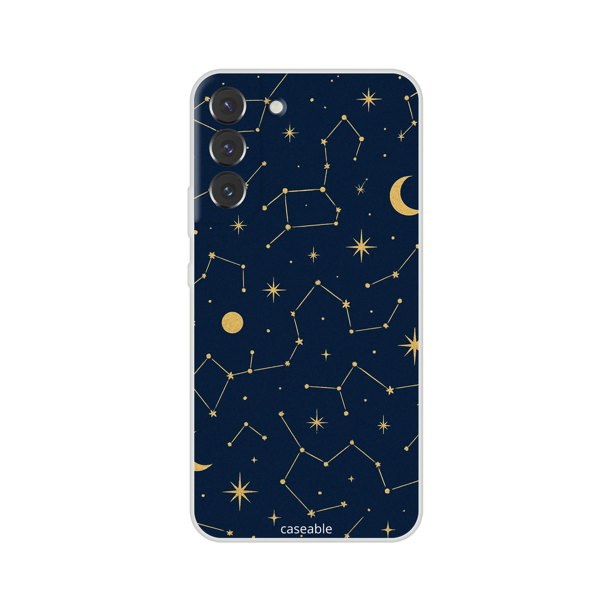 Starry Silicone Case for Samsung Galaxy S22 Plus – Under the Stars
