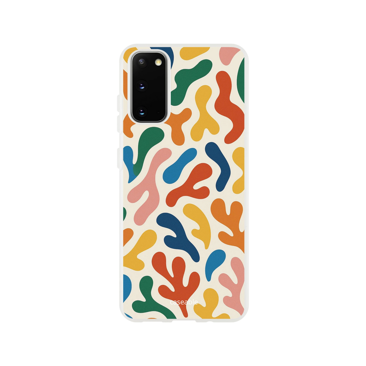Colorful Silicone Case for Samsung Galaxy S20 – Splash of Color