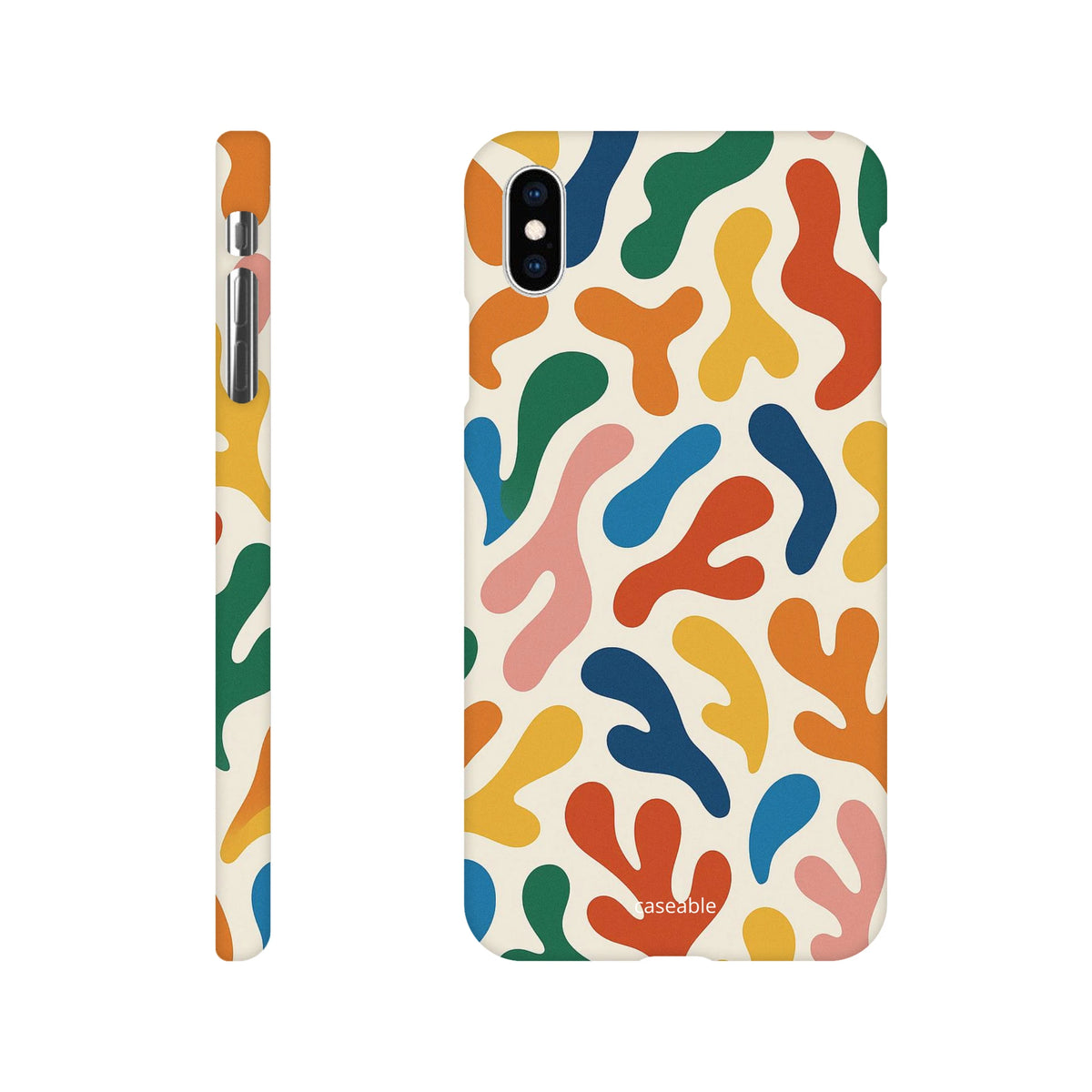 Colorful Hard Shell Case for iPhone XS Max – Splash of Color