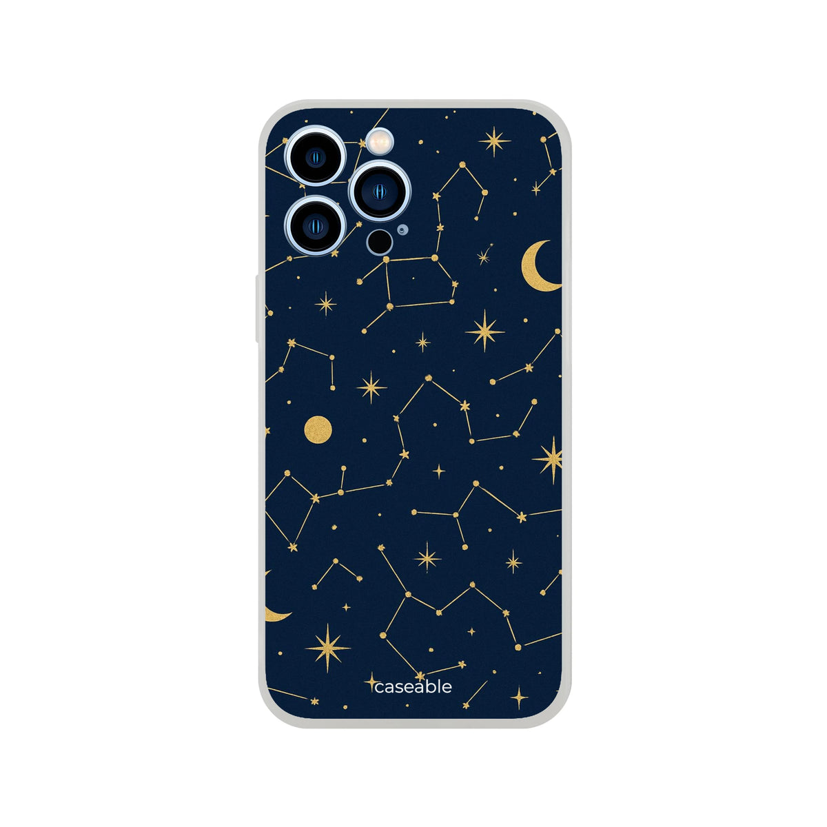 Starry Silicone Case for iPhone 13 Pro Max – Under the Stars