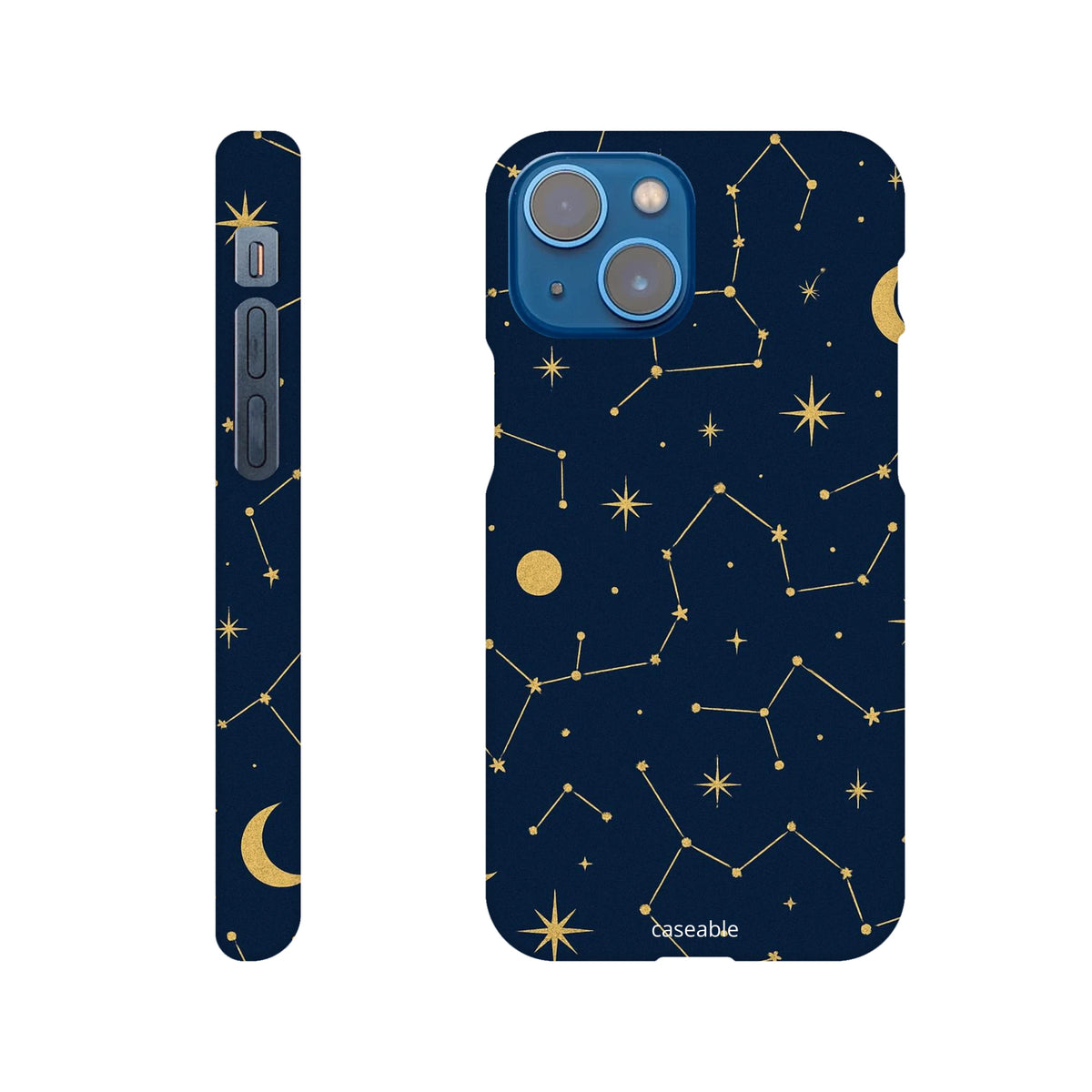 Starry Hard Shell Case for iPhone 13 mini – Under the Stars