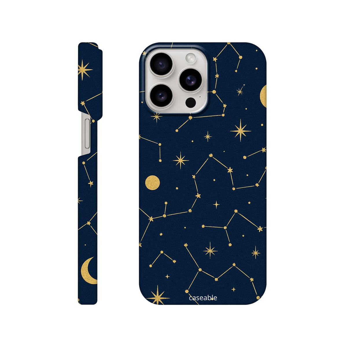 Starry Hard Shell Case for iPhone 15 Pro Max – Under the Stars