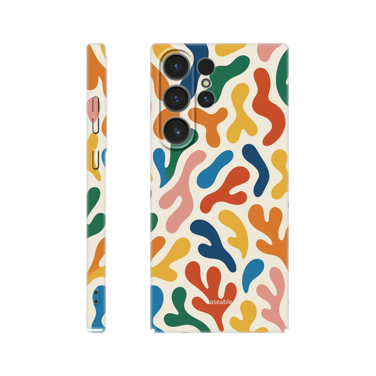 Colorful Hard Shell Case for Samsung Galaxy S23 Ultra – Splash of Color