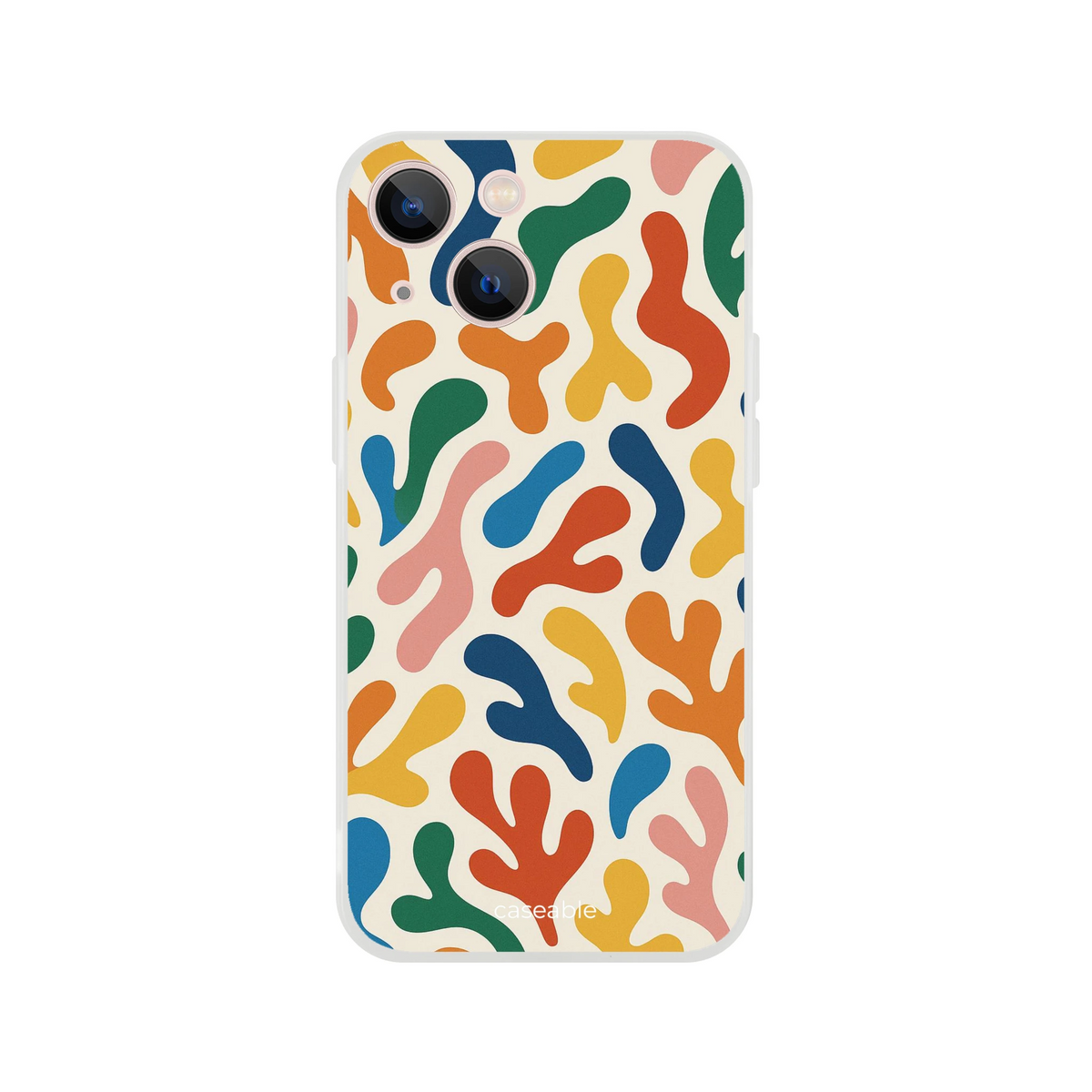 Colorful Silicone Case for iPhone 13 mini – Splash of Color