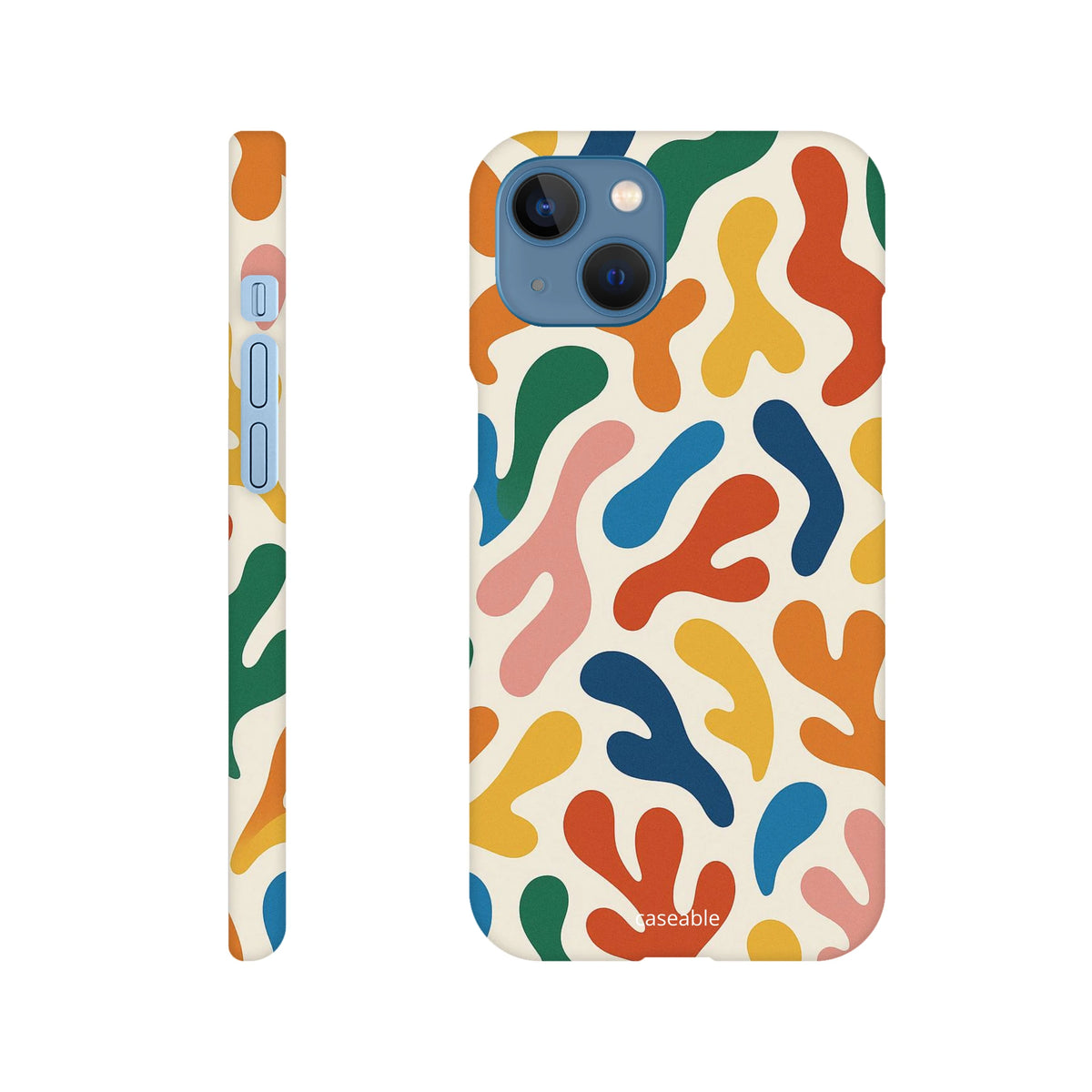 Colorful Hard Shell Case for iPhone 13 – Splash of Color
