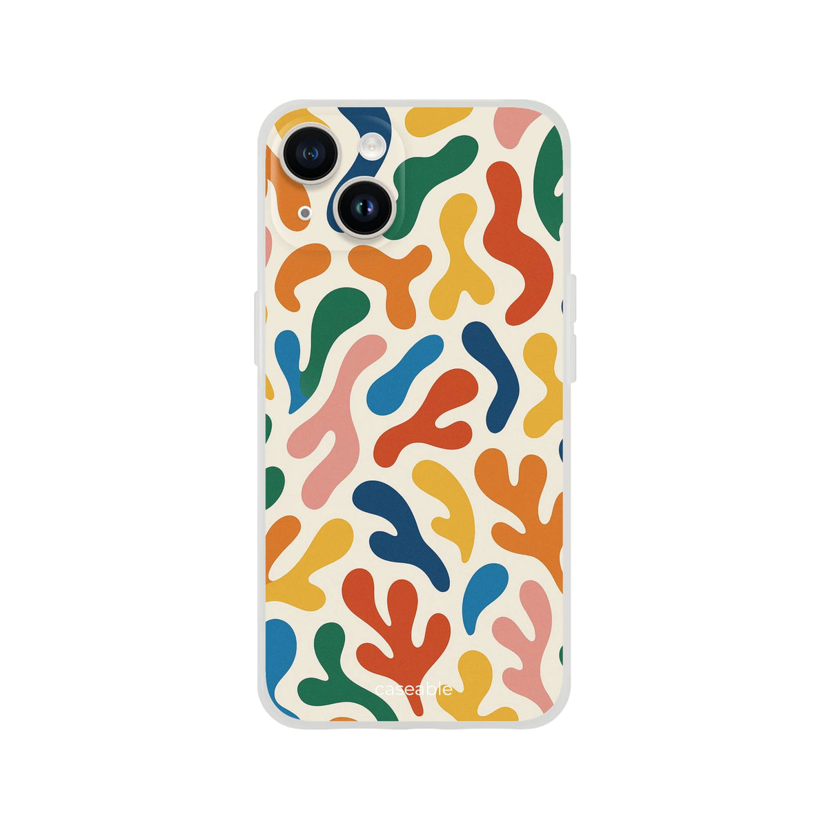 Colorful Silicone Case for iPhone 14 – Splash of Color