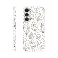 Floral Hard Shell Case for Samsung Galaxy S23 Plus – Botanical Lines