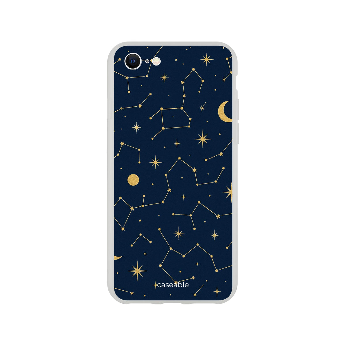 Starry Silicone Case for iPhone SE – Under the Stars