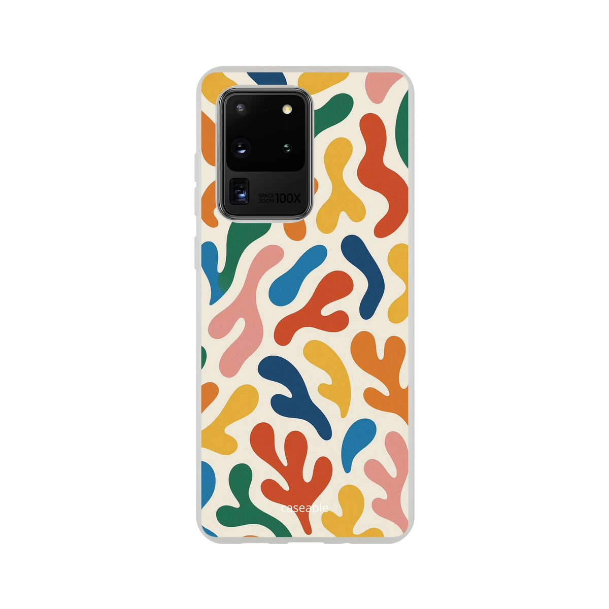 Colorful Silicone Case for Samsung Galaxy S20 Ultra – Splash of Color