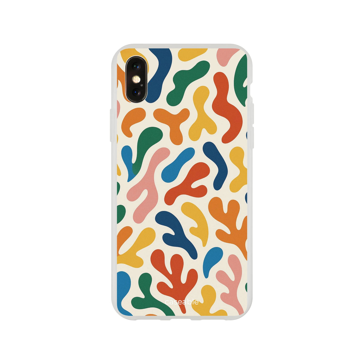 Colorful Silicone Case for iPhone X – Splash of Color