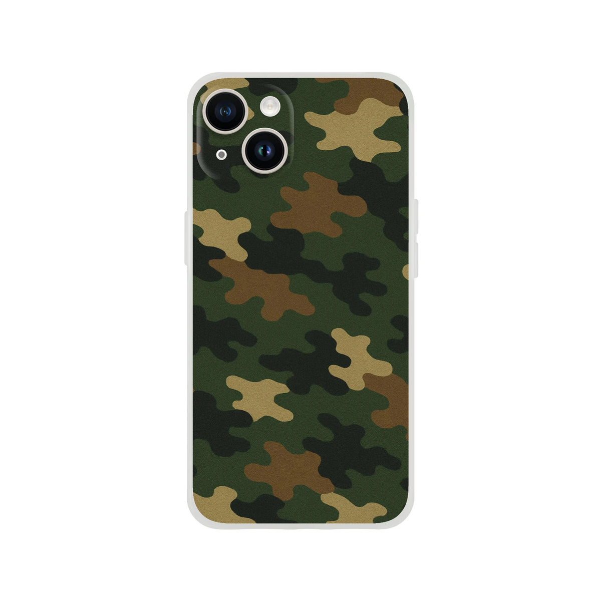 Camo Silicone Case for iPhone 14 – Army Style