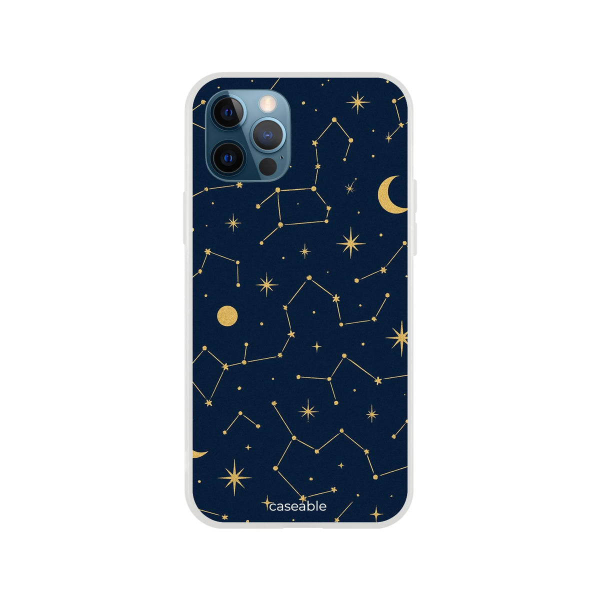 Starry Silicone Case for iPhone 12 Pro – Under the Stars