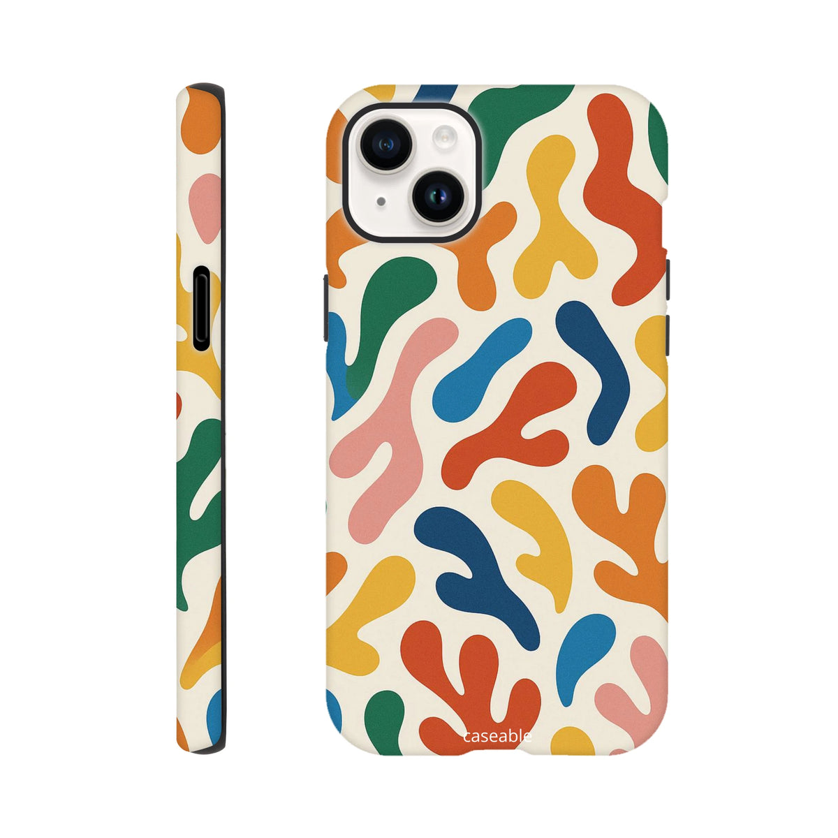 Colorful Premium Case for iPhone 14 Plus – Splash of Color
