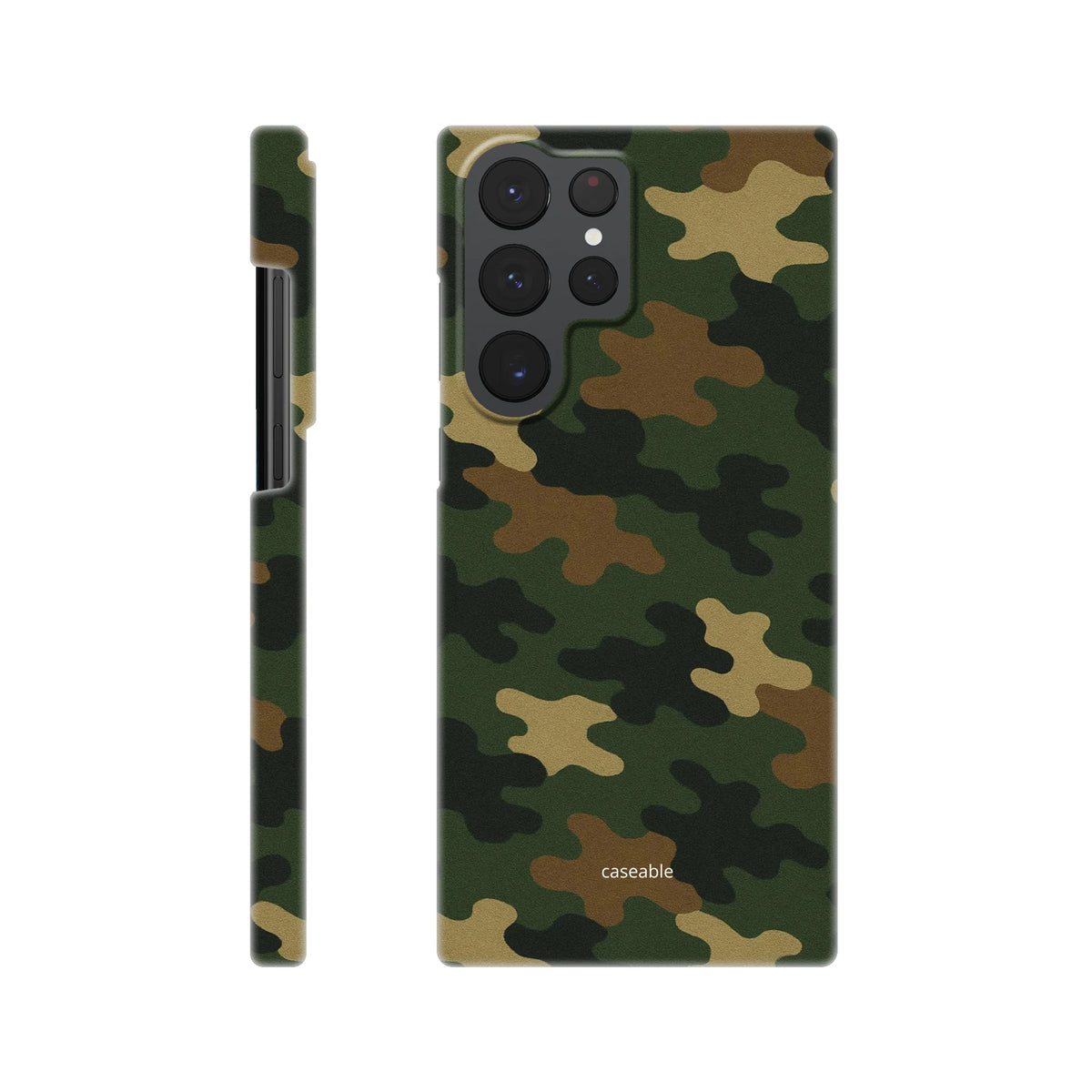 Camo Hard Shell Case for Samsung Galaxy S22 Ultra – Army Style