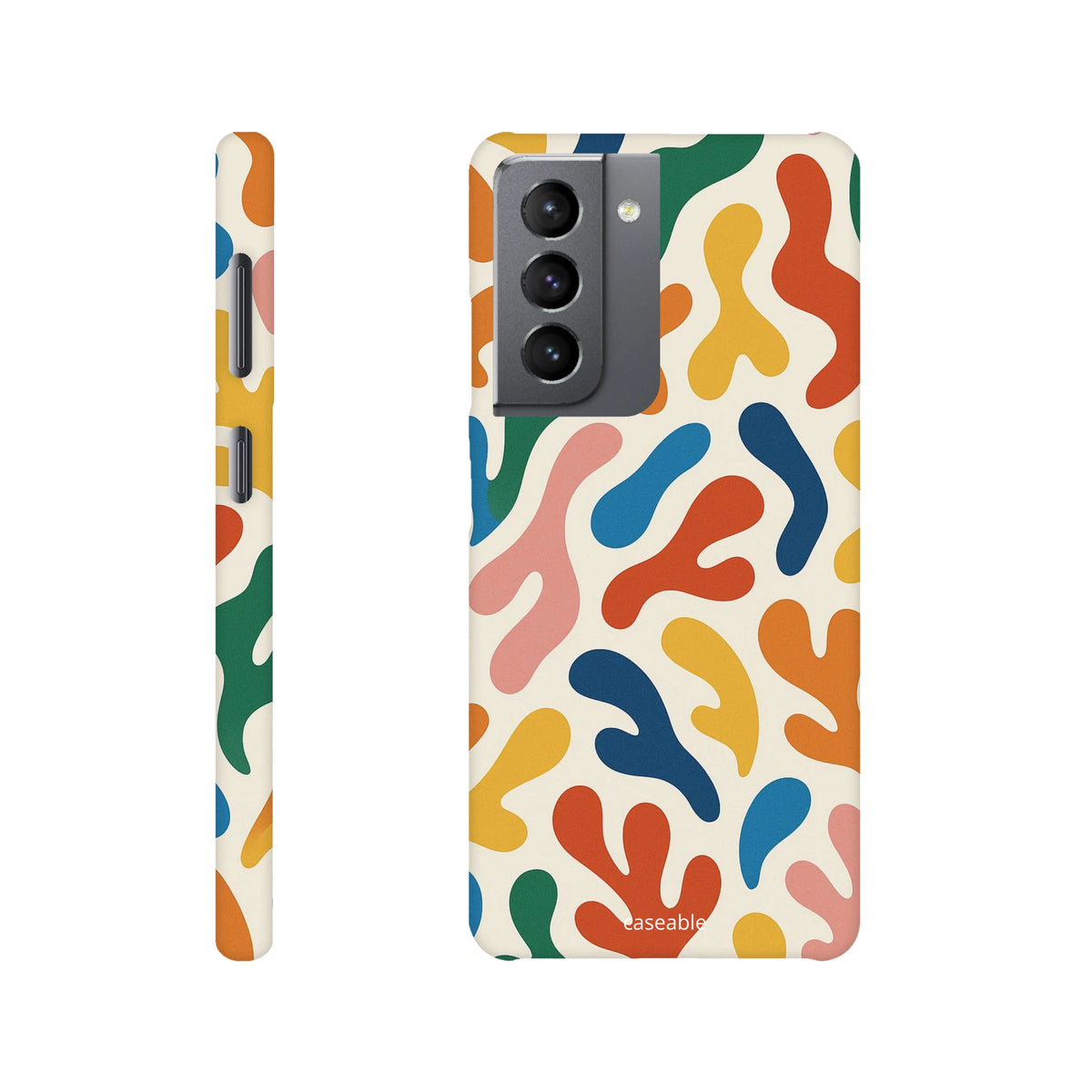 Colorful Hard Shell Case for Samsung Galaxy S21 – Splash of Color