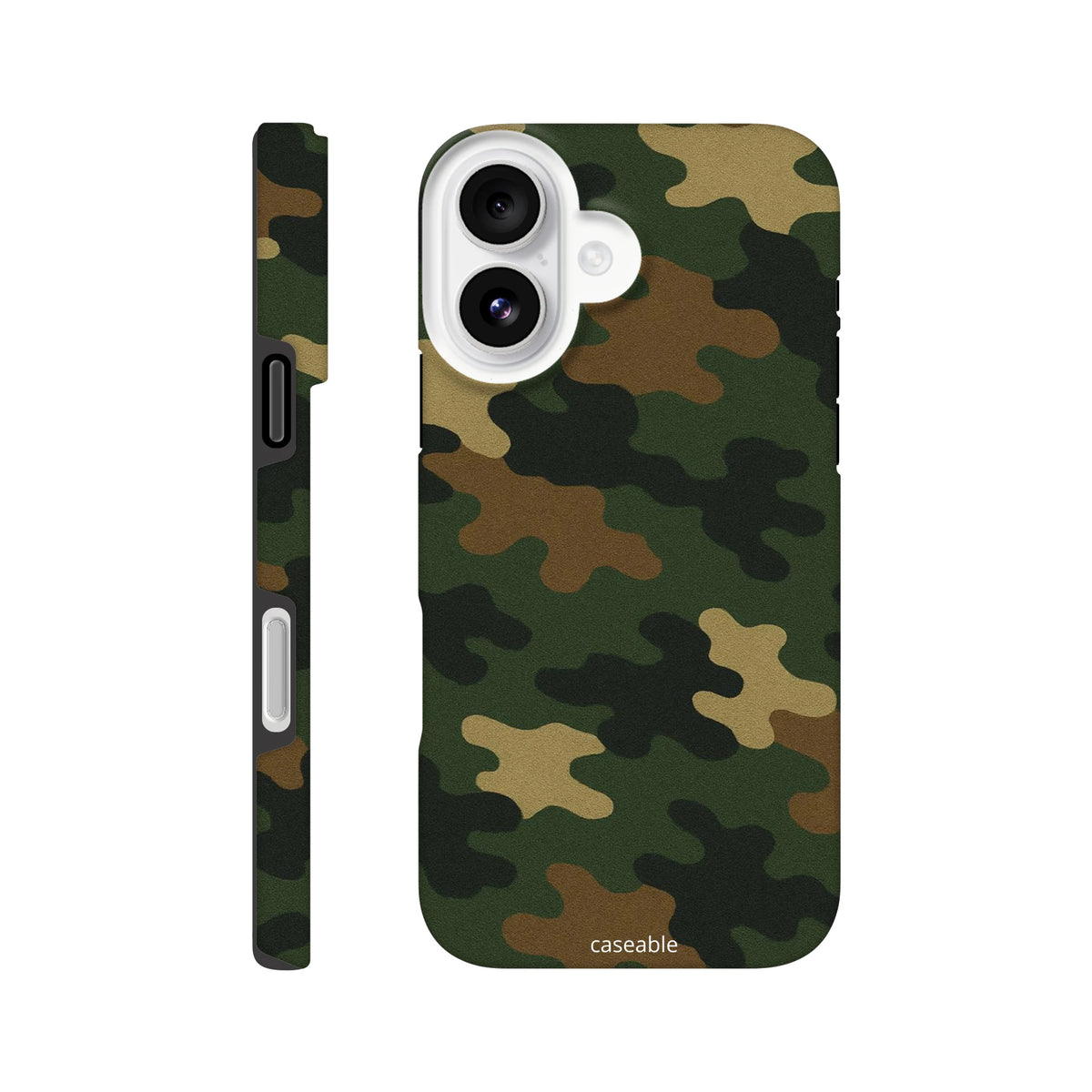 Camo Premium Case for iPhone 16 – Army Style