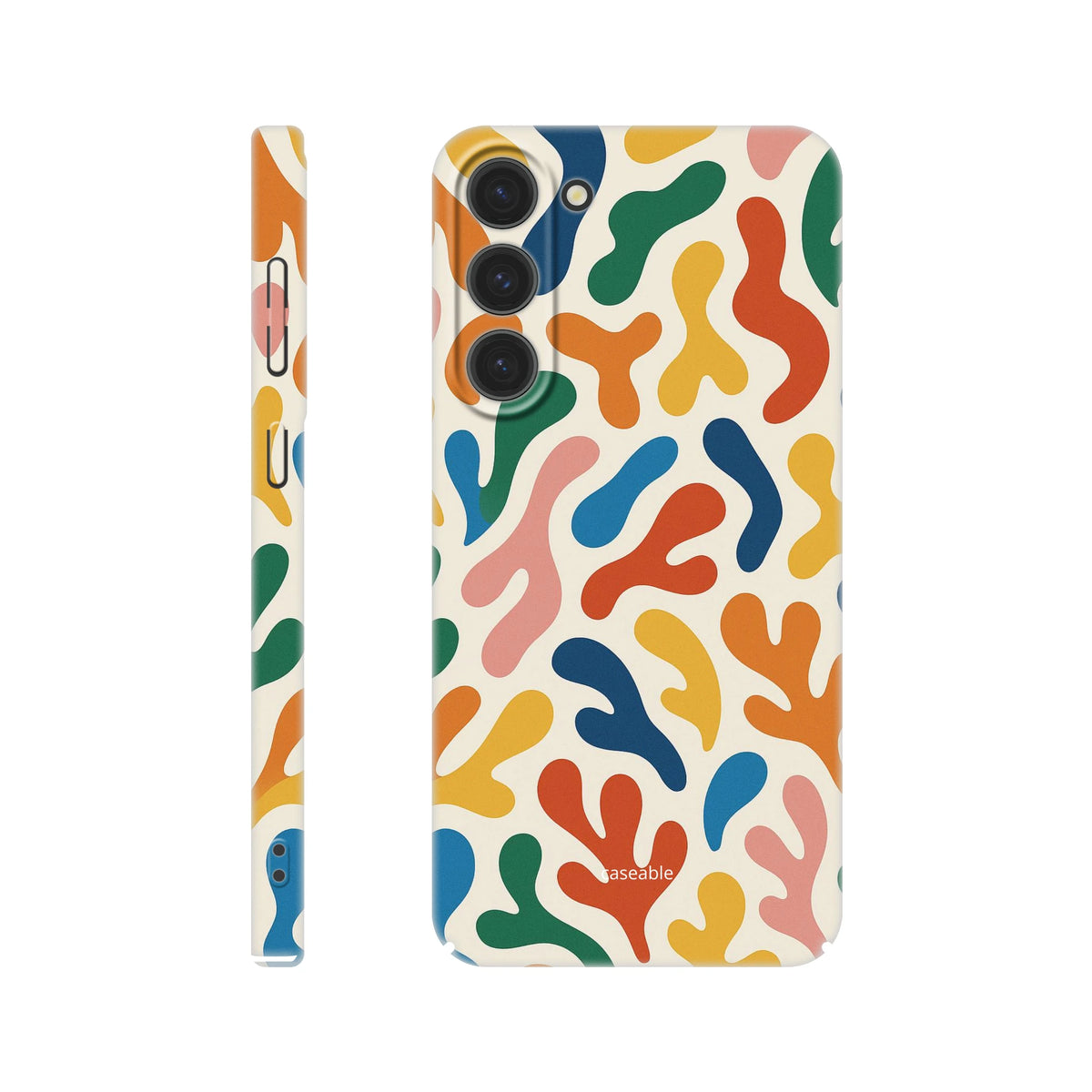 Colorful Hard Shell Case for Samsung Galaxy S23 Plus – Splash of Color