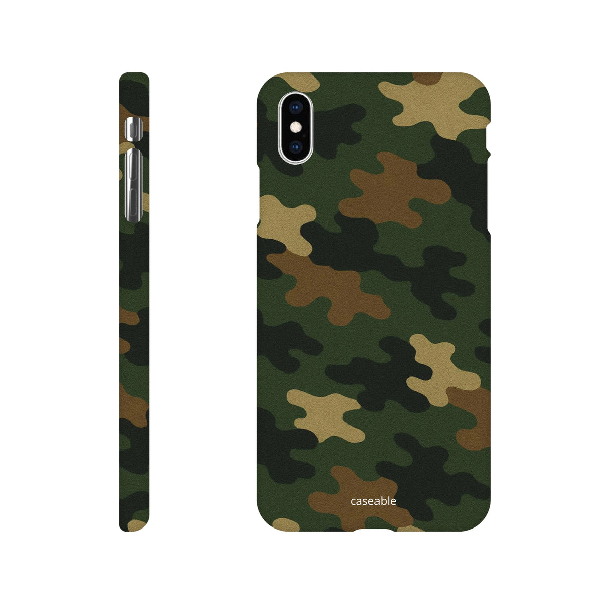 Camo Hard Shell Case for iPhone XS Max – Army Style