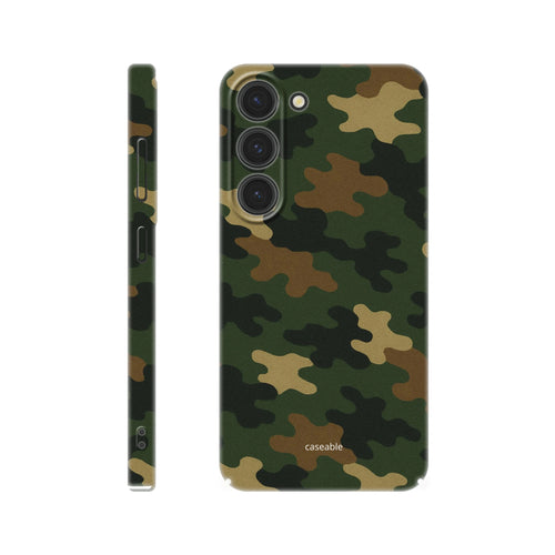 Camo Hard Shell Case for Samsung Galaxy S23 – Army Style
