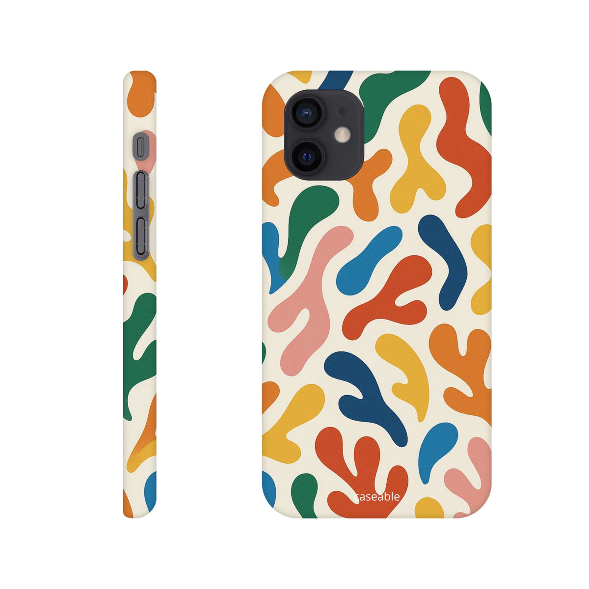 Colorful Hard Shell Case for iPhone 12 mini – Splash of Color