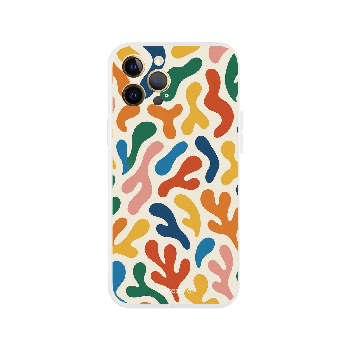 Colorful Silicone Case for iPhone 12 Pro Max – Splash of Color
