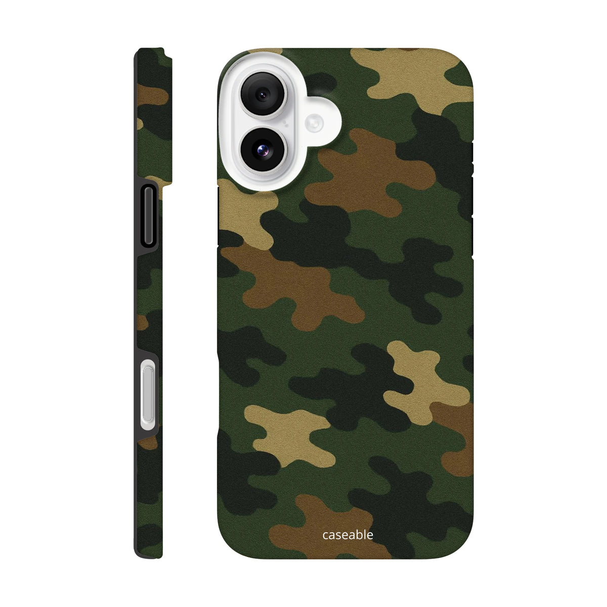 Camo Premium Case for iPhone 16 Plus – Army Style