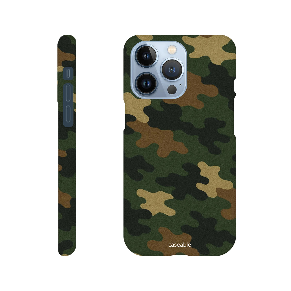 Camo Hard Shell Case for iPhone 13 Pro – Army Style
