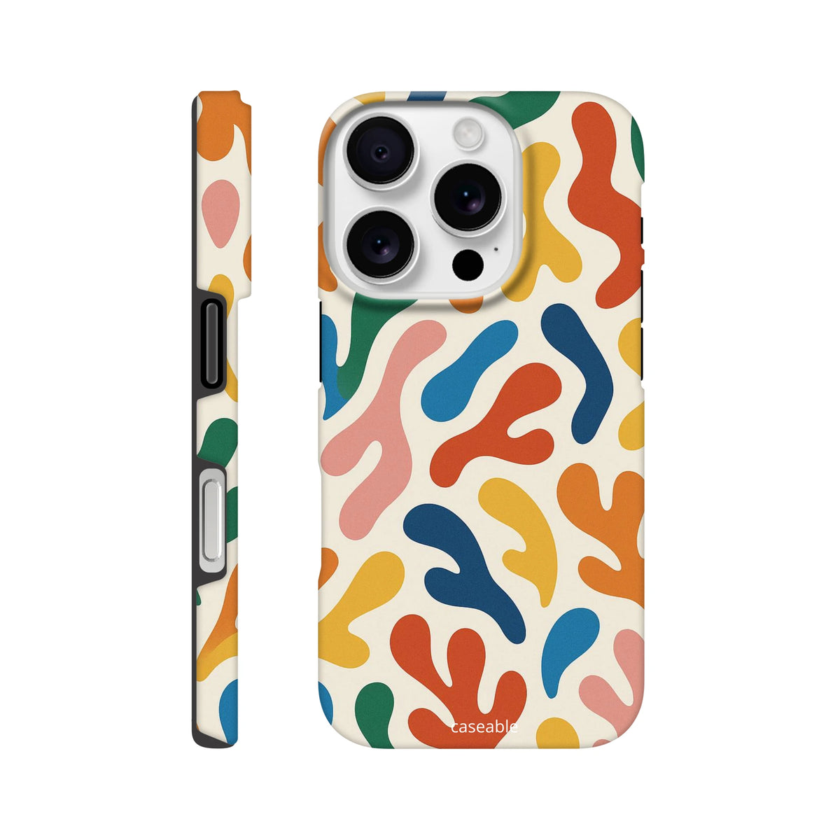 Colorful Premium Case for iPhone 16 Pro – Splash of Color