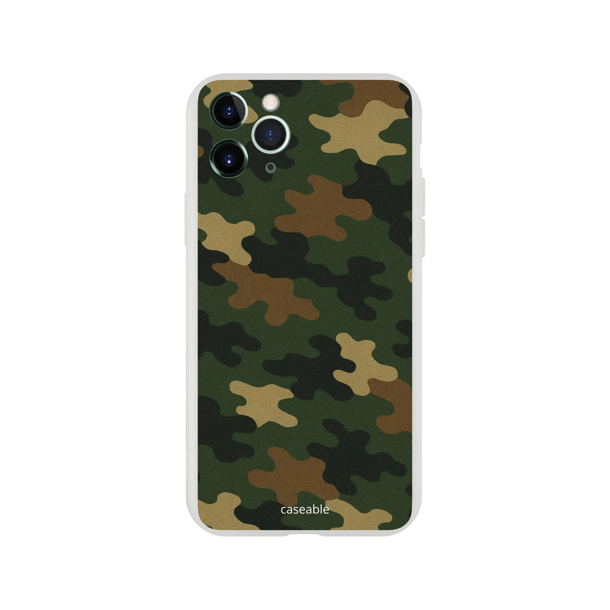 Camo Silicone Case for iPhone 11 Pro – Army Style