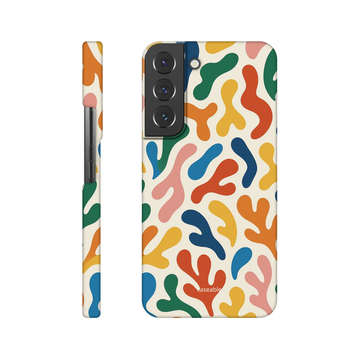 Colorful Hard Shell Case for Samsung Galaxy S22 – Splash of Color
